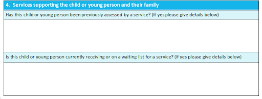 Meitheal Strengths and Needs Record Form with Case Study- Tusla Ireland